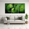 pinturas-abstractas-verdes-en-bastidor-de-tela-1