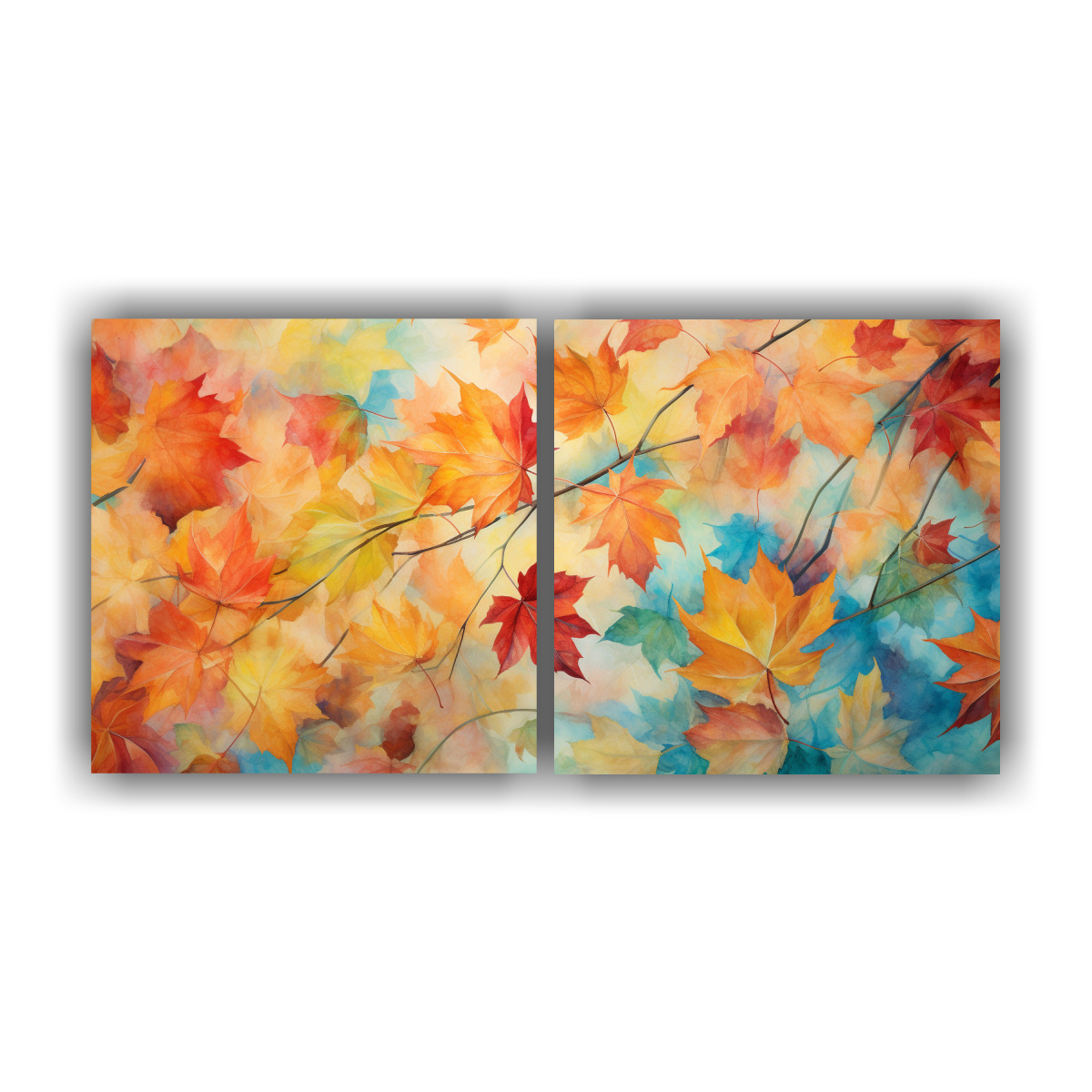 pinturas-abstractas-vida-whirling-con-patrones-ca-ticos