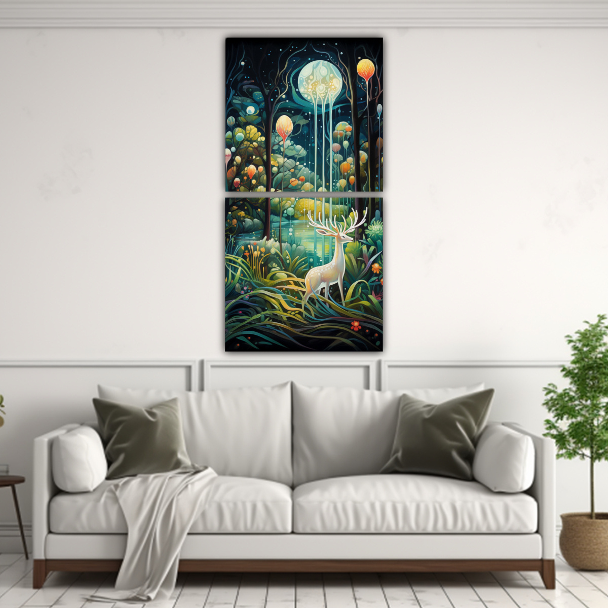 pinturas-cl-sicas-abstractas-de-cuentos-m-gicos-en-un-bosque-encantado-con-decoraci-n-de-dos-canvas-1-1