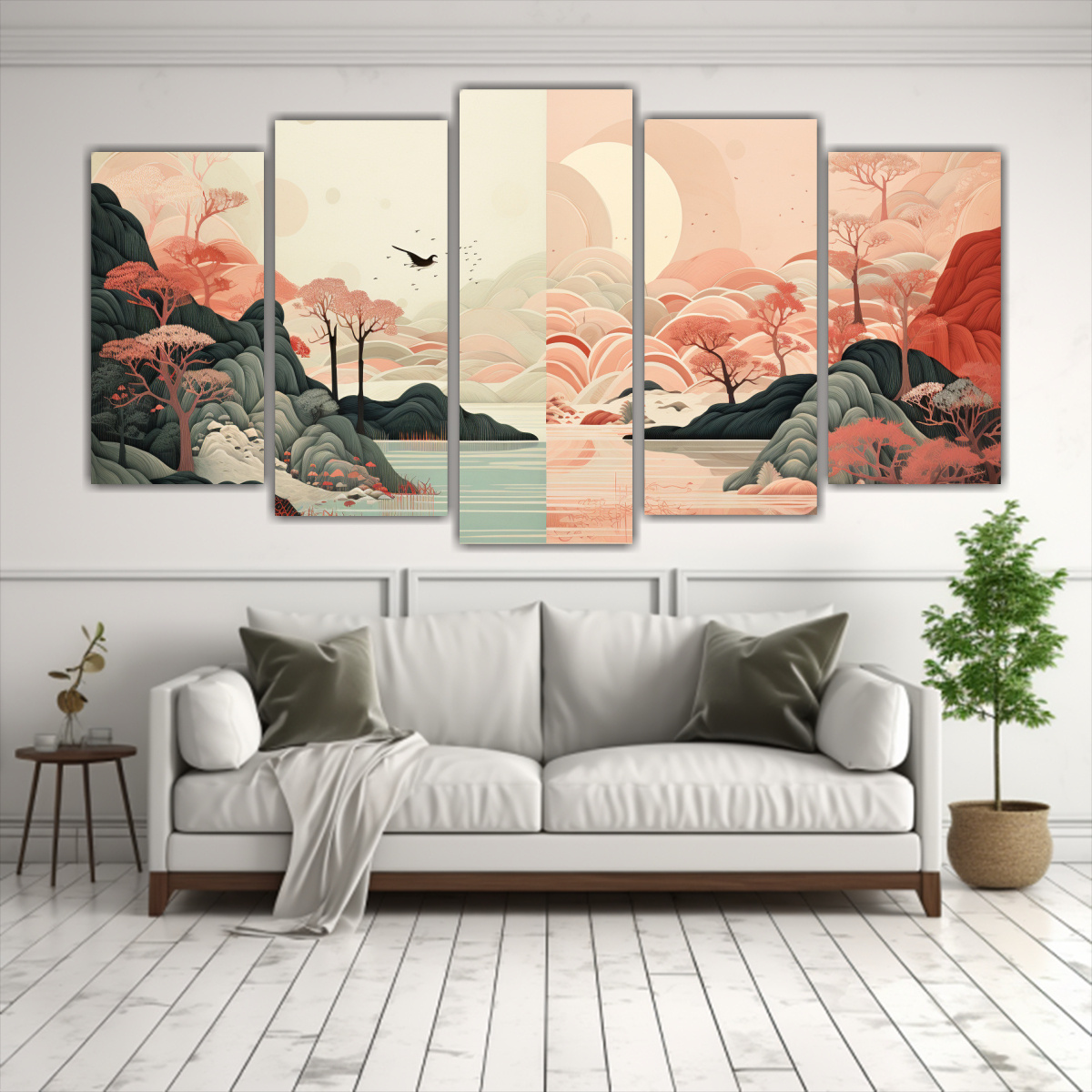 pinturas-de-arte-abstracto-moderno-de-la-reinterpretaci-n-de-grabados-japoneses-en-madera-1