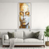 pinturas-de-arte-de-pared-abstracto-estilo-oro-y-blanco-con-rostro-de-buda-en-forma-innovadora-1