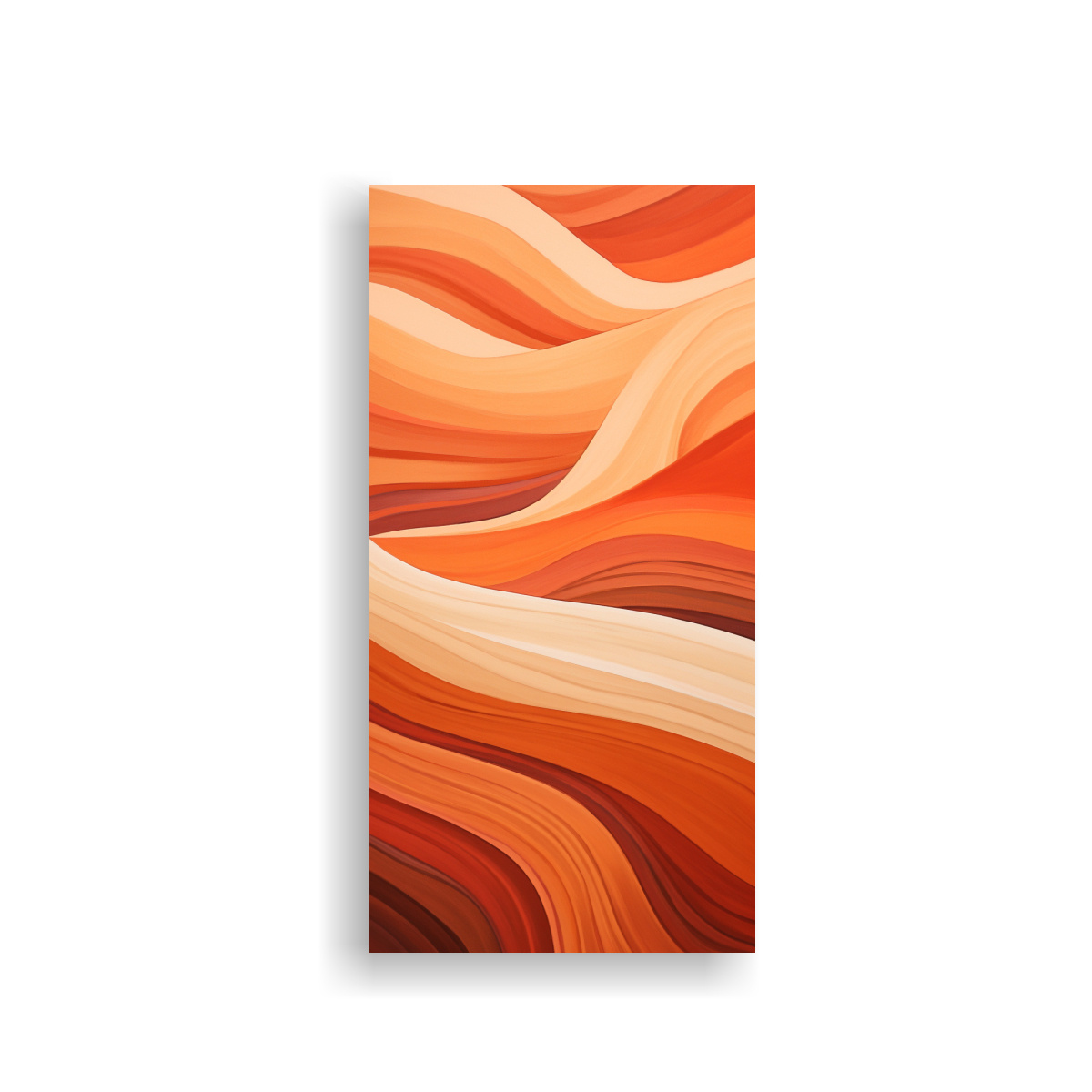 pinturas-de-decoraci-n-con-patrones-abstractos-giratorios-en-tonos-c-lidos-del-desierto