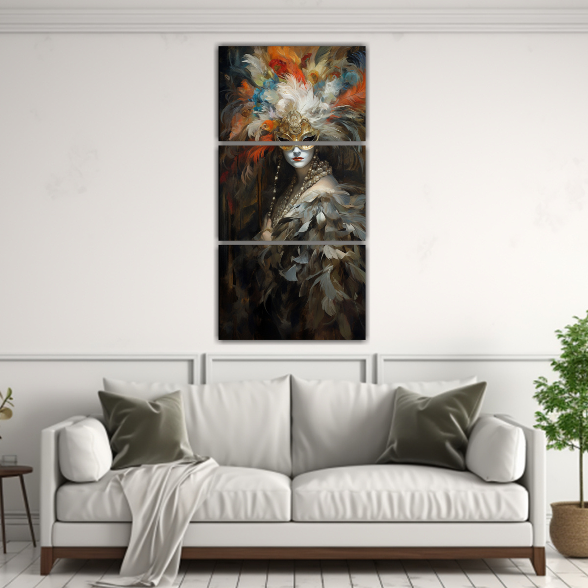 pinturas-de-decoraci-n-de-la-belleza-fren-tica-de-un-baile-de-m-scaras-en-venecia-1-1