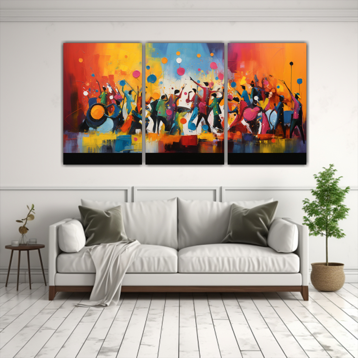 pinturas-de-decoraci-n-de-pared-con-dise-o-abstracto-de-una-vibrante-escena-de-carnaval-1-1