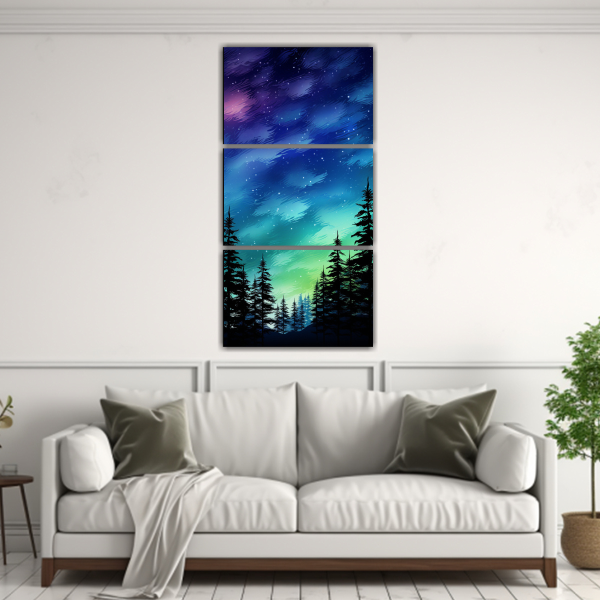 pinturas-de-decoraci-n-inspiradoras-para-tu-habitaci-n-con-rboles-de-pino-en-silueta-contra-un-crep-sculo-abstracto-1-1