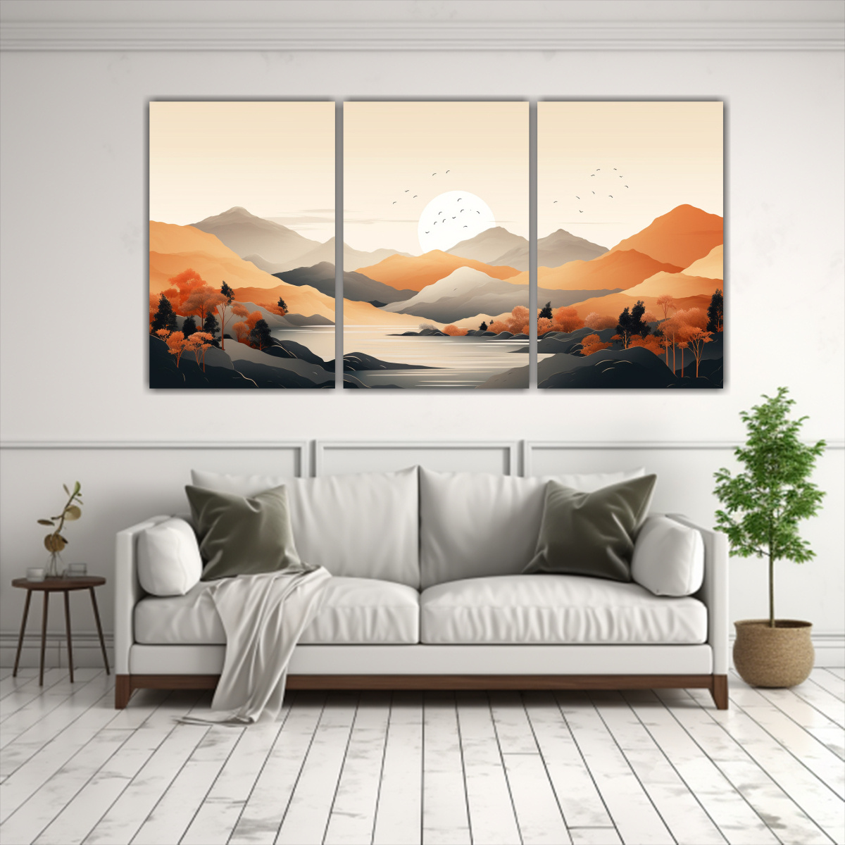 pinturas-de-paisaje-de-monta-a-para-cuarto-con-estilo-elegante-de-tres-cuadros-1