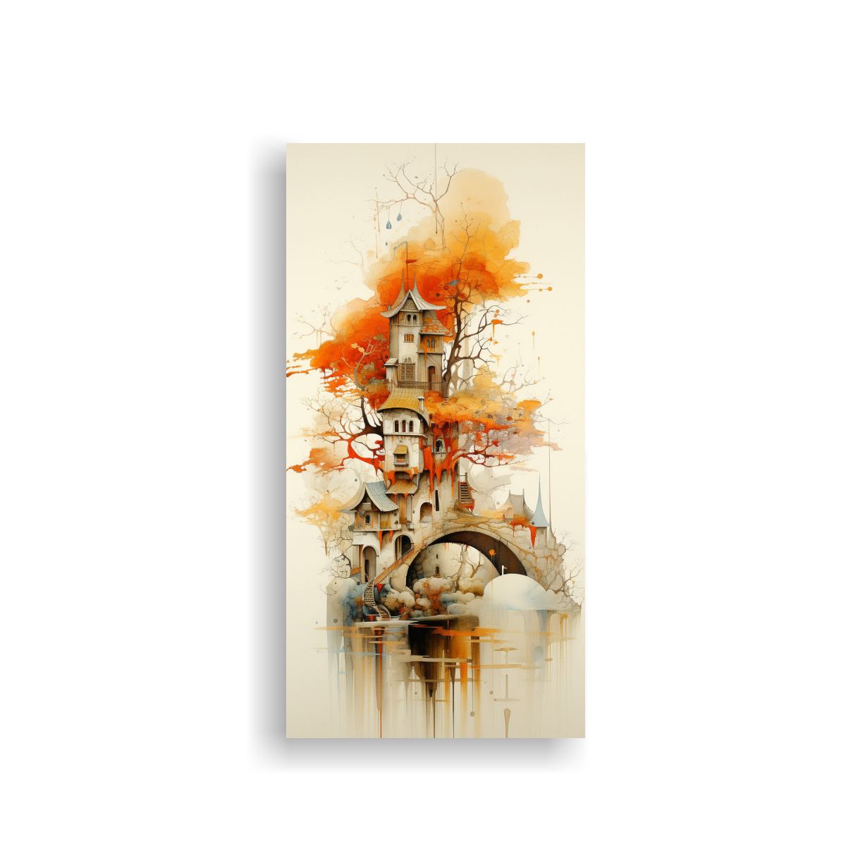 pinturas-de-paisajes-abstractos-acuarelas-para-decorar-tu-cocina