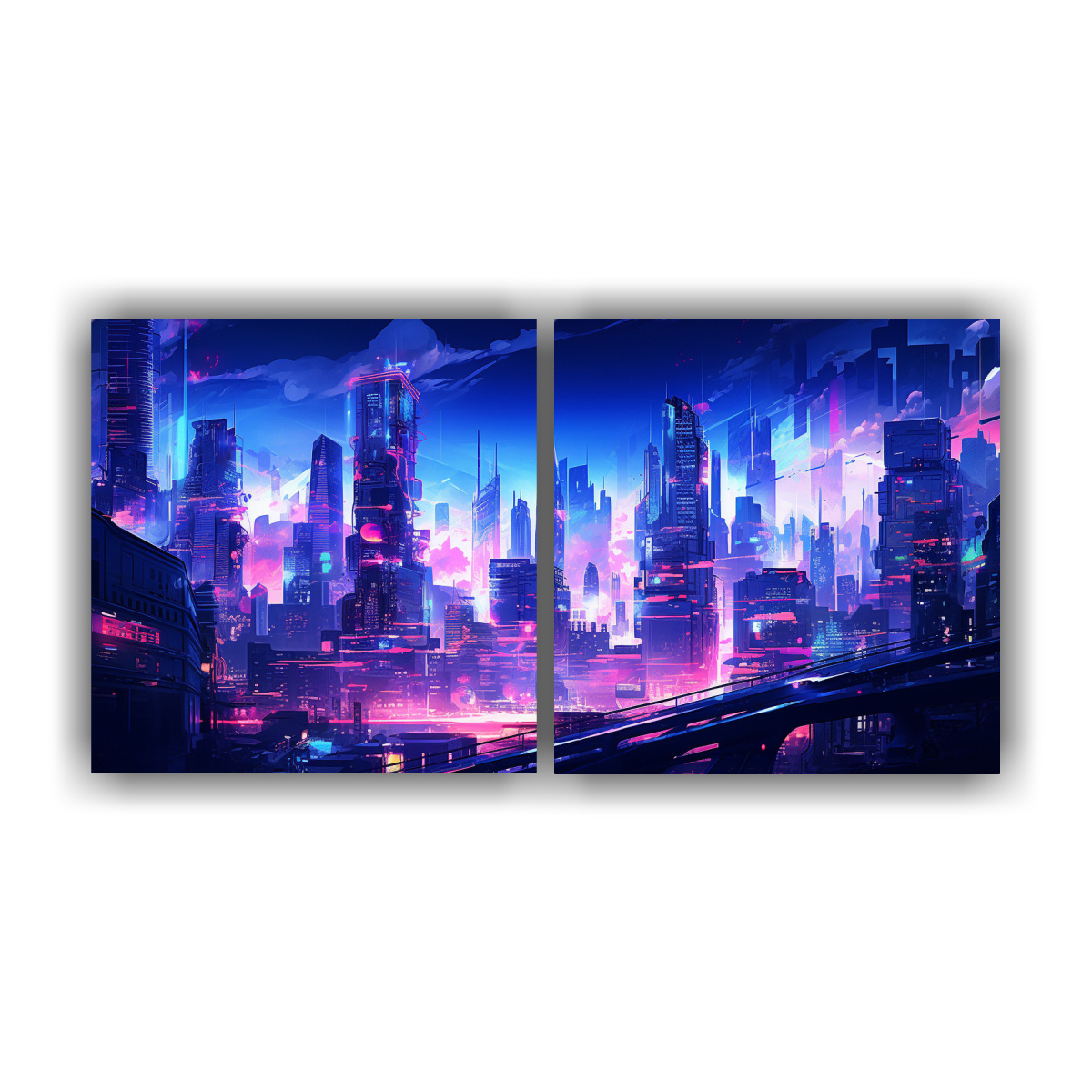 pinturas-de-pared-abstractas-con-contraste-hermoso-en-azules-el-ctricos-y-rosas-ne-n