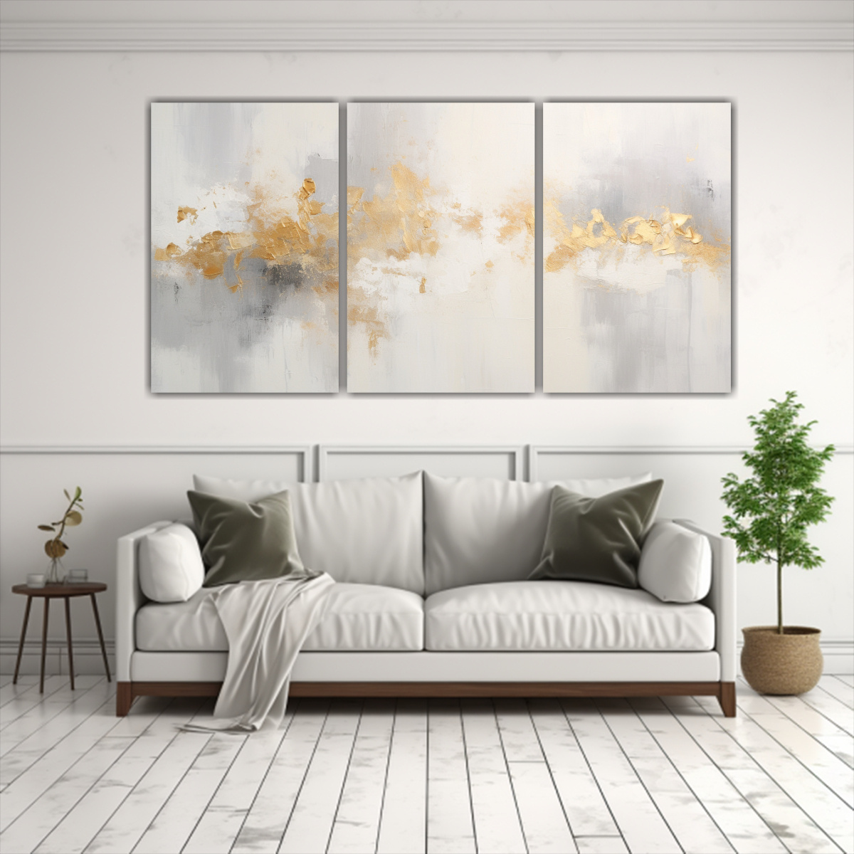 pinturas-de-pared-abstractas-en-blanco-con-salpicaduras-doradas-1