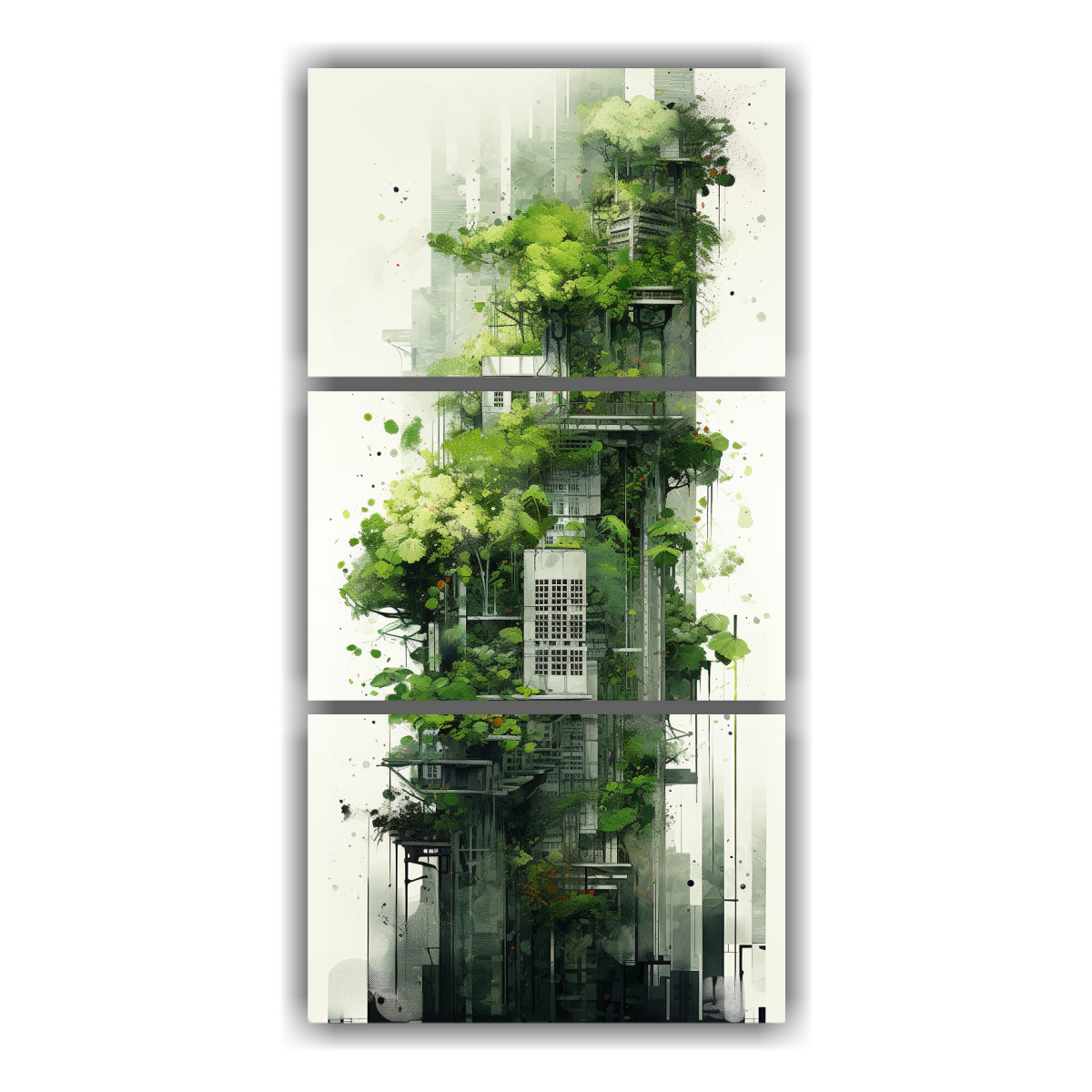 pinturas-de-pared-abstractas-fusionando-arquitectura-y-naturaleza