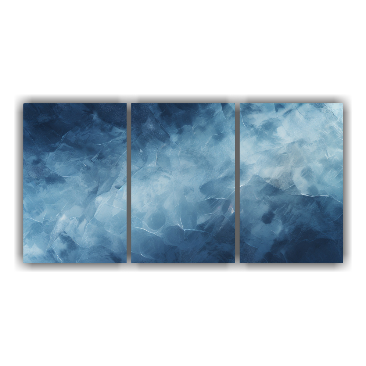 pinturas-de-pared-abstractas-invernales-con-patrones-helados