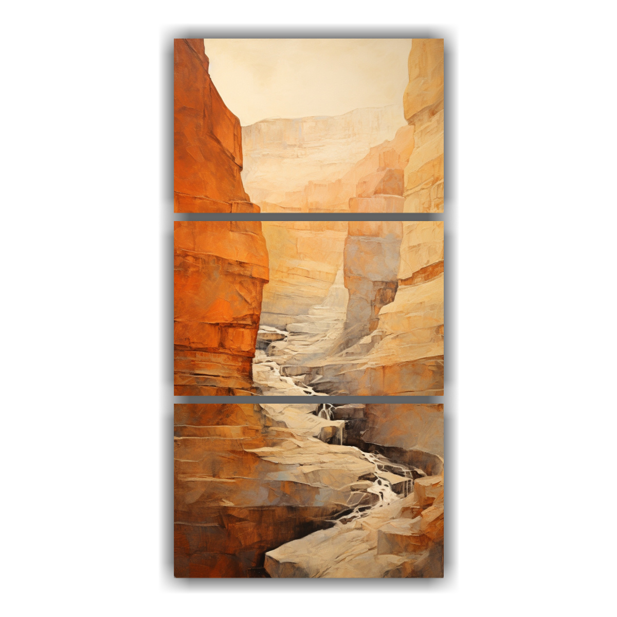 pinturas-de-pared-con-dise-o-de-tonos-terrosos-y-texturas-rugosas