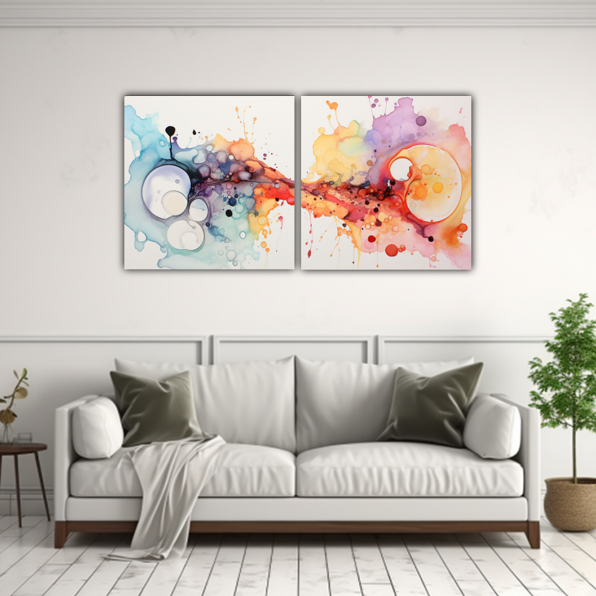 pinturas-de-pared-tonos-adorable-abstracto-acuarela-manchas-de-tinta-abstracta-1