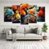 pinturas-de-peces-abstractos-cinco-lienzos-estilo-galer-a-llenos-de-alegr-a-1