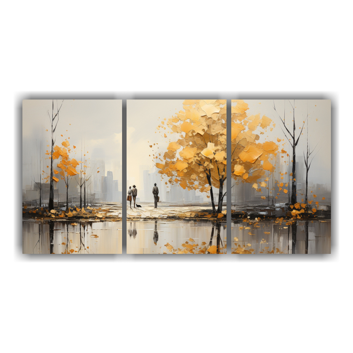 pinturas-de-rboles-abstractos-plateados-y-gris-para-decorar-paredes