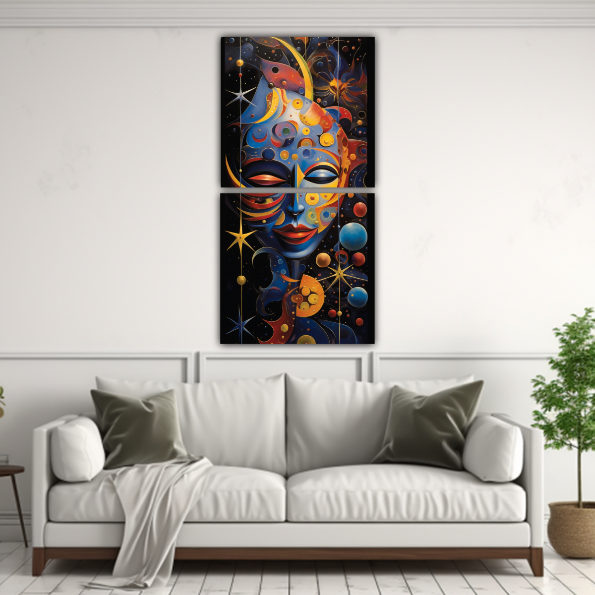 pinturas-decorativas-abstractas-celestiales-y-coloridas-con-dos-artes-de-pared-creativa-1