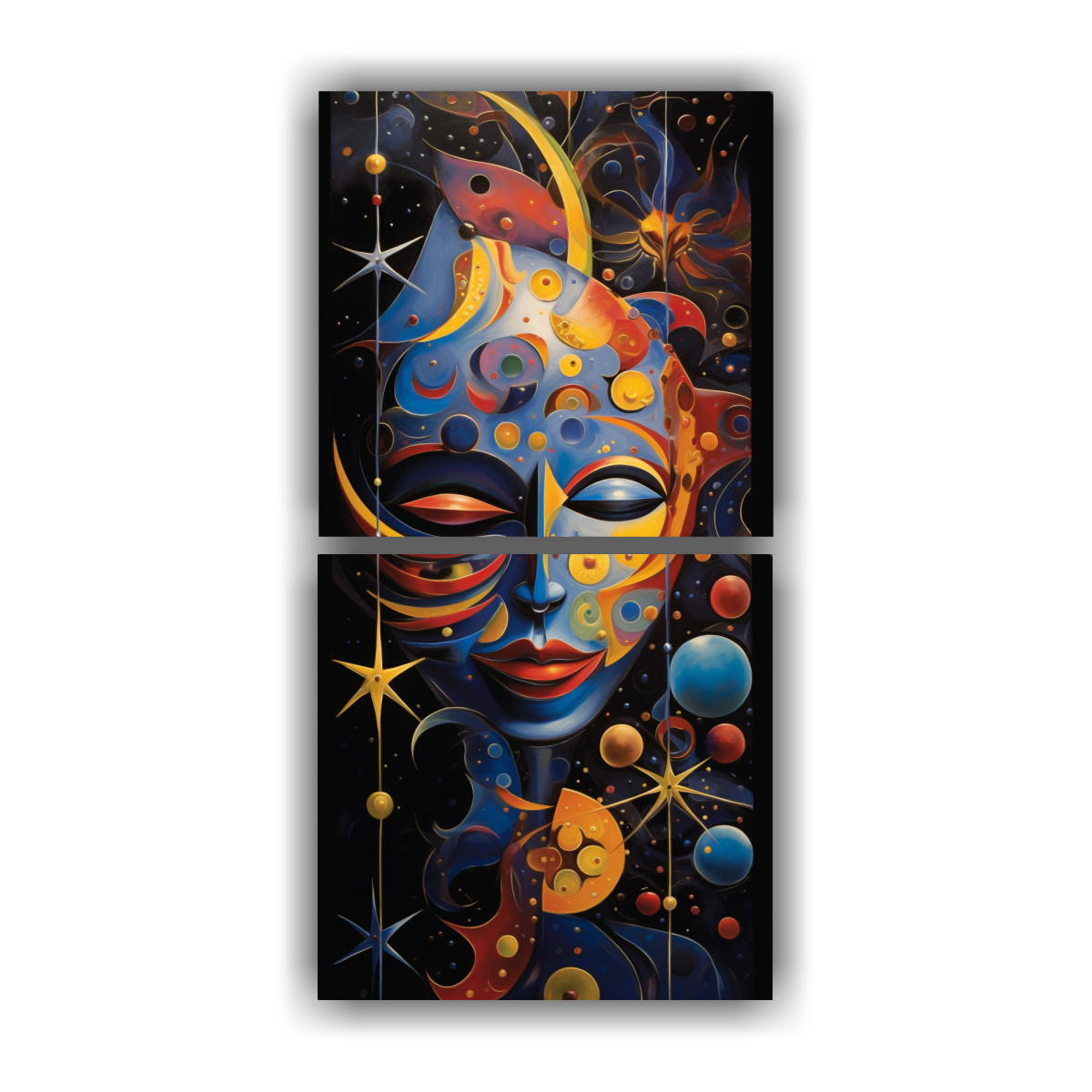 pinturas-decorativas-abstractas-celestiales-y-coloridas-con-dos-artes-de-pared-creativa