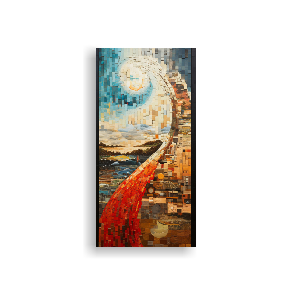 pinturas-decorativas-abstractas-con-memorias-fragmentadas-tejidas-en-un-mosaico-moderno-y-artesanal-en-tela-