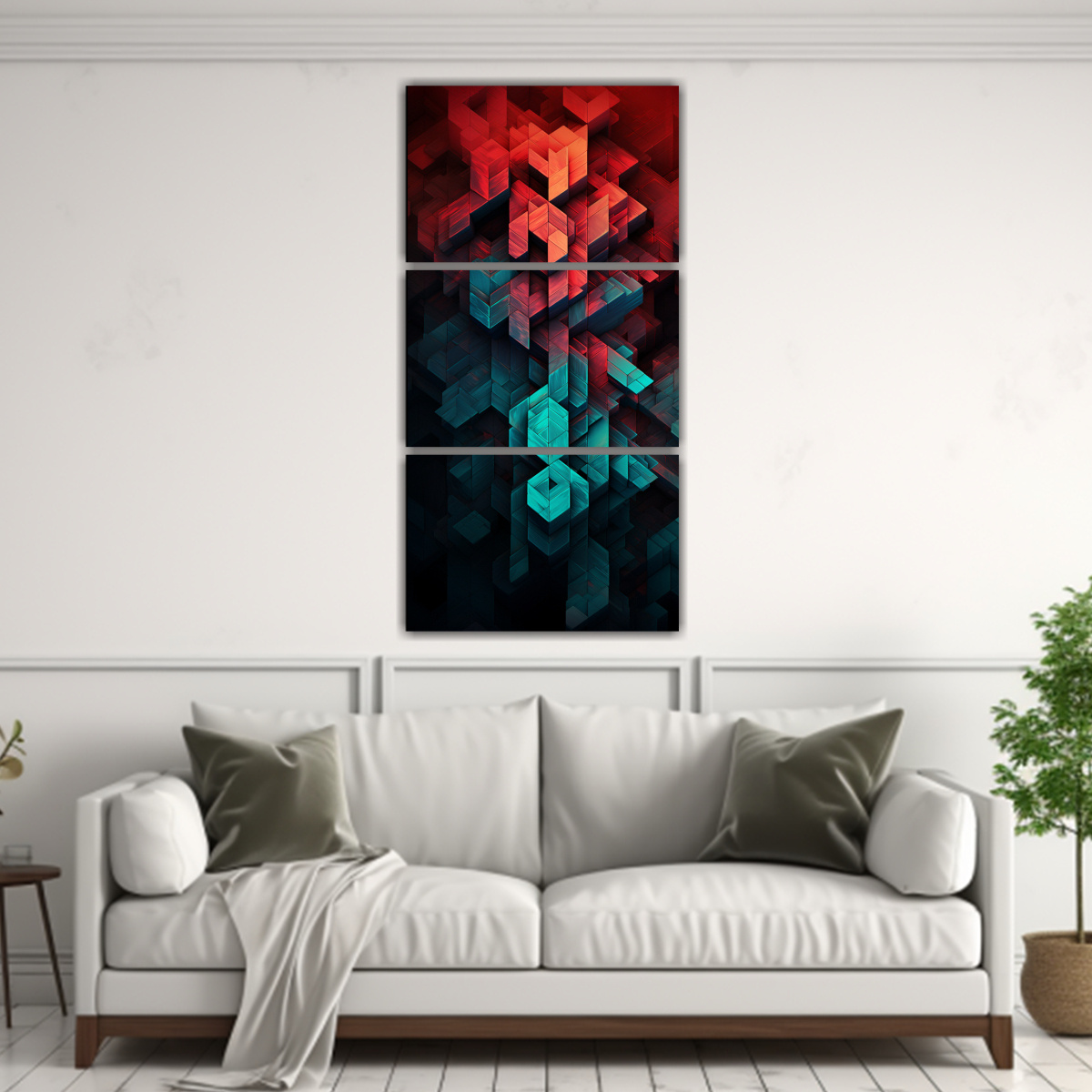 pinturas-decorativas-abstractas-con-textura-geom-trica-y-colores-futuristas-1