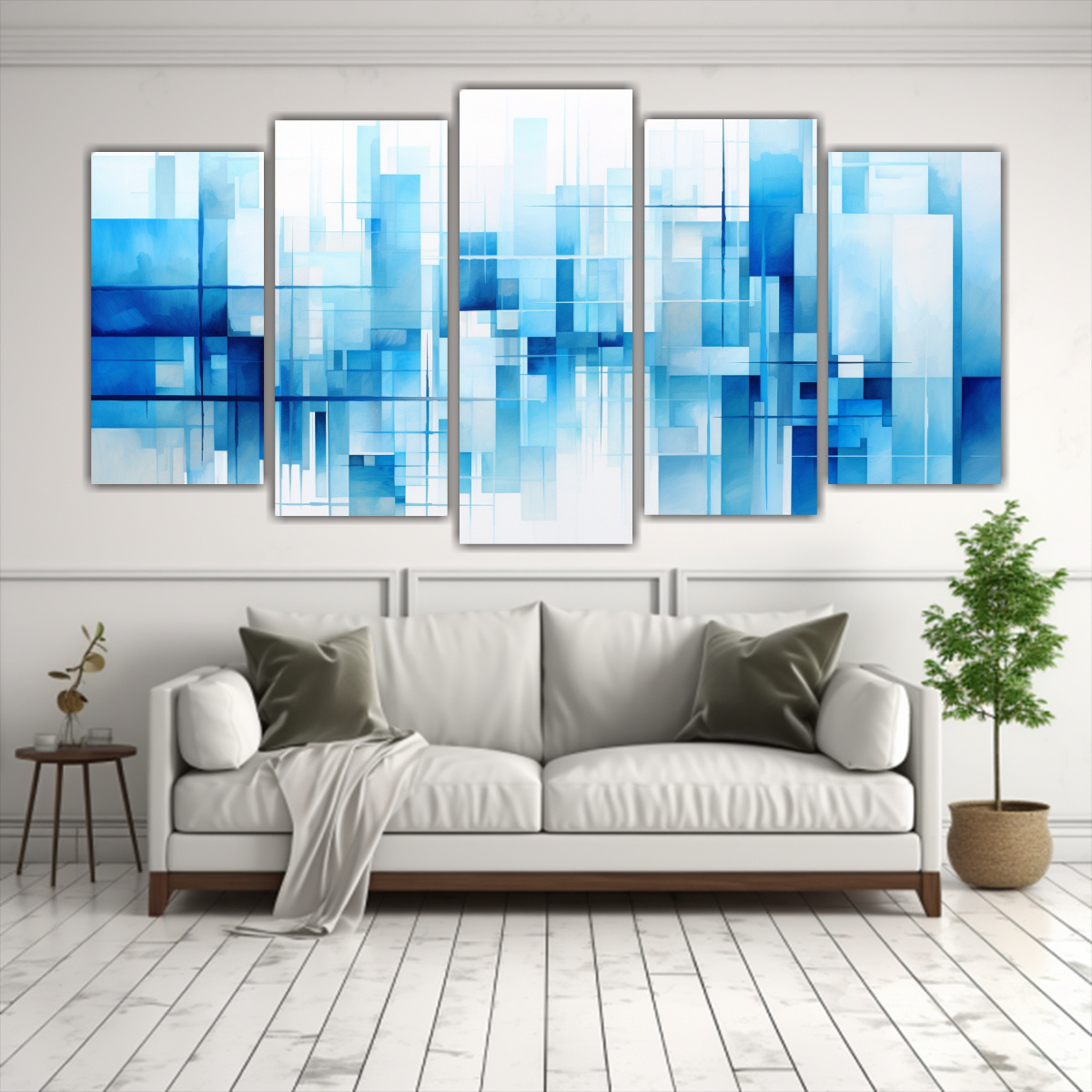 pinturas-decorativas-abstractas-de-edificios-urbanos-en-estilo-azul-y-blanco-en-cinco-composiciones-conceptual-simetr-a-1