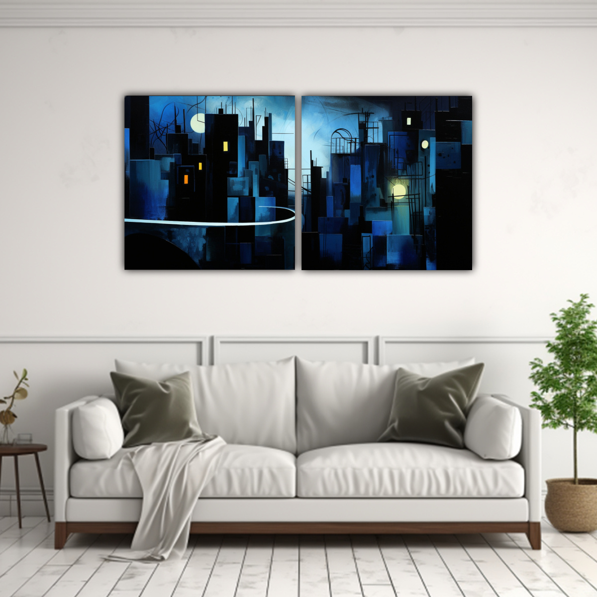 pinturas-decorativas-abstractas-de-escena-urbana-nocturna-en-bastidor-estilo-galer-a-1