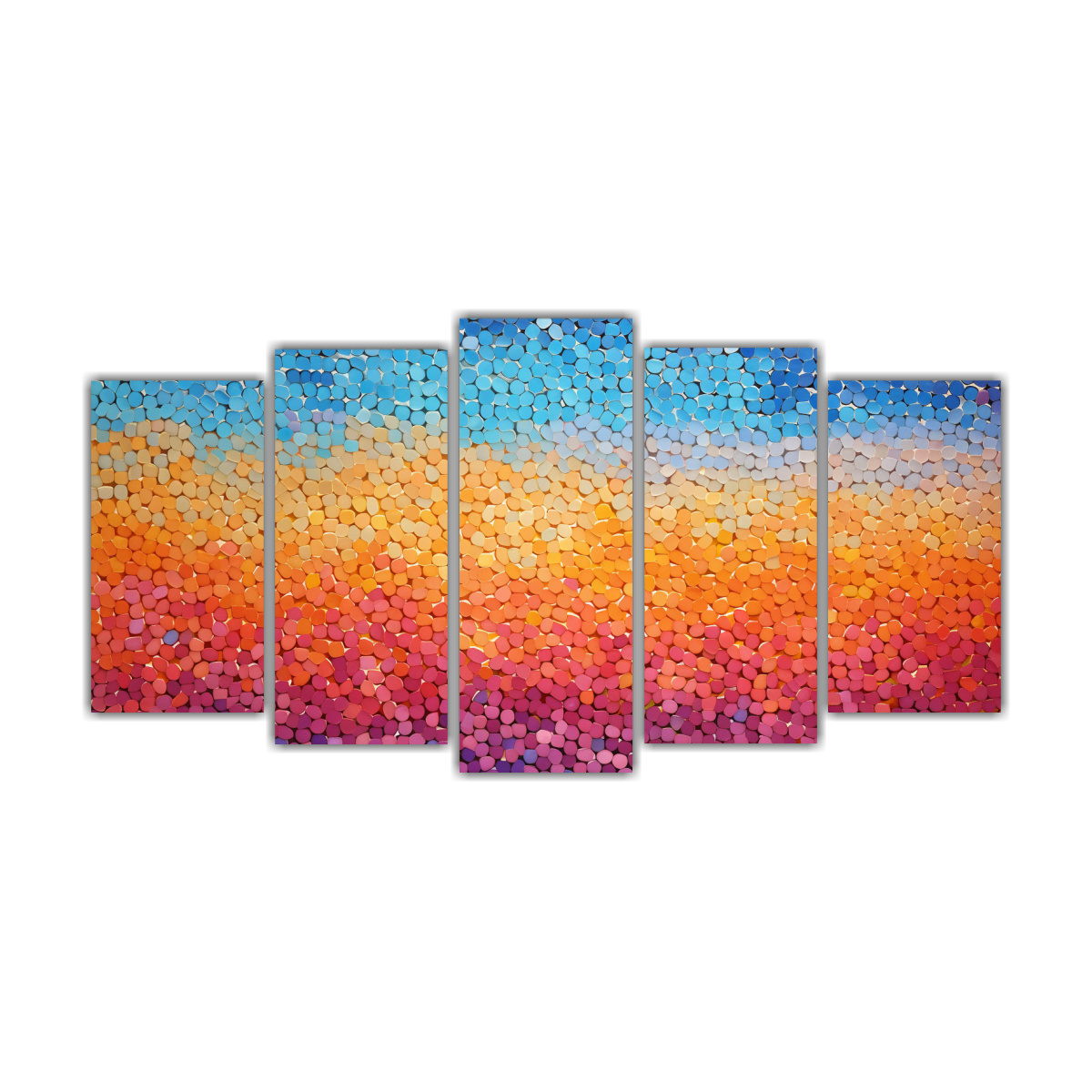 pinturas-decorativas-abstractas-de-fusi-n-refinada-de-puntillismo-y-colores-del-atardecer-