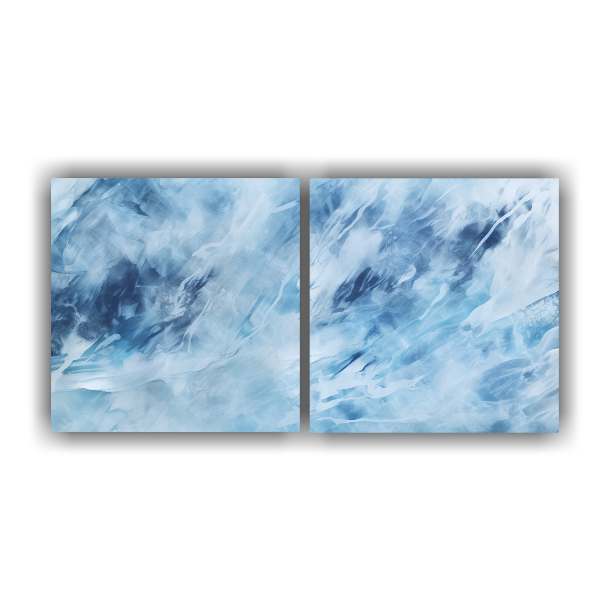pinturas-decorativas-abstractas-de-invierno-dos-canvas-horizontal-cl-sico-con-patrones-helados