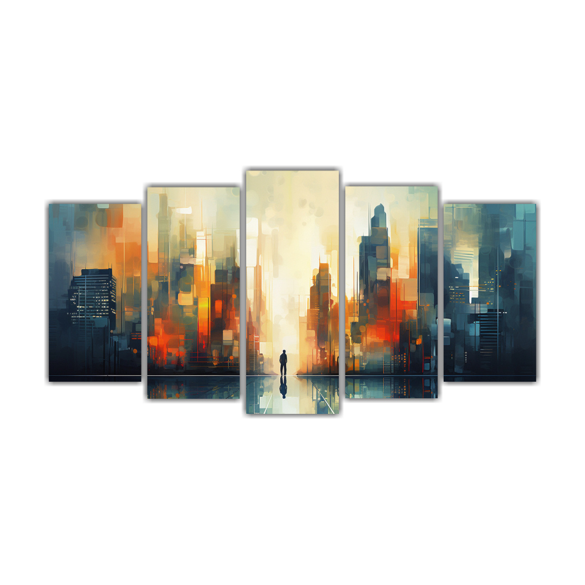 pinturas-decorativas-abstractas-de-la-ciudad-en-lienzo-moderno-estrellado-sin-texto-ni-rostros