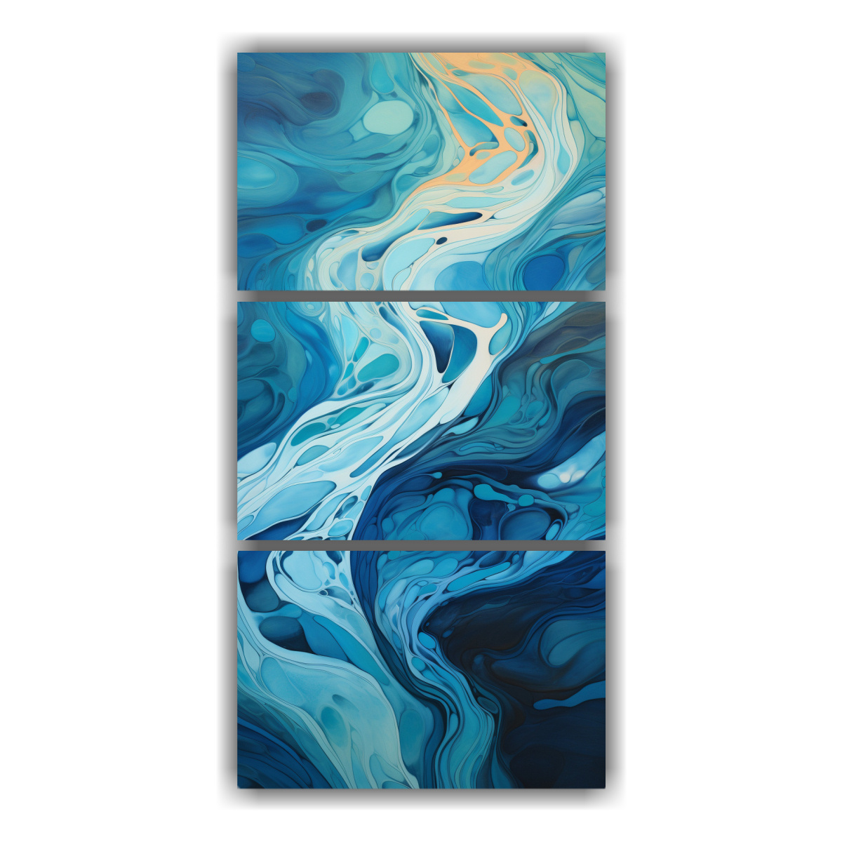 pinturas-decorativas-abstractas-de-la-galer-a-estilo-mural-que-representan-el-ritmo-del-r-o-con-reflejos