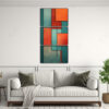 pinturas-decorativas-abstractas-en-acuarela-sim-tricas-teal-y-coral-abstract-c-1