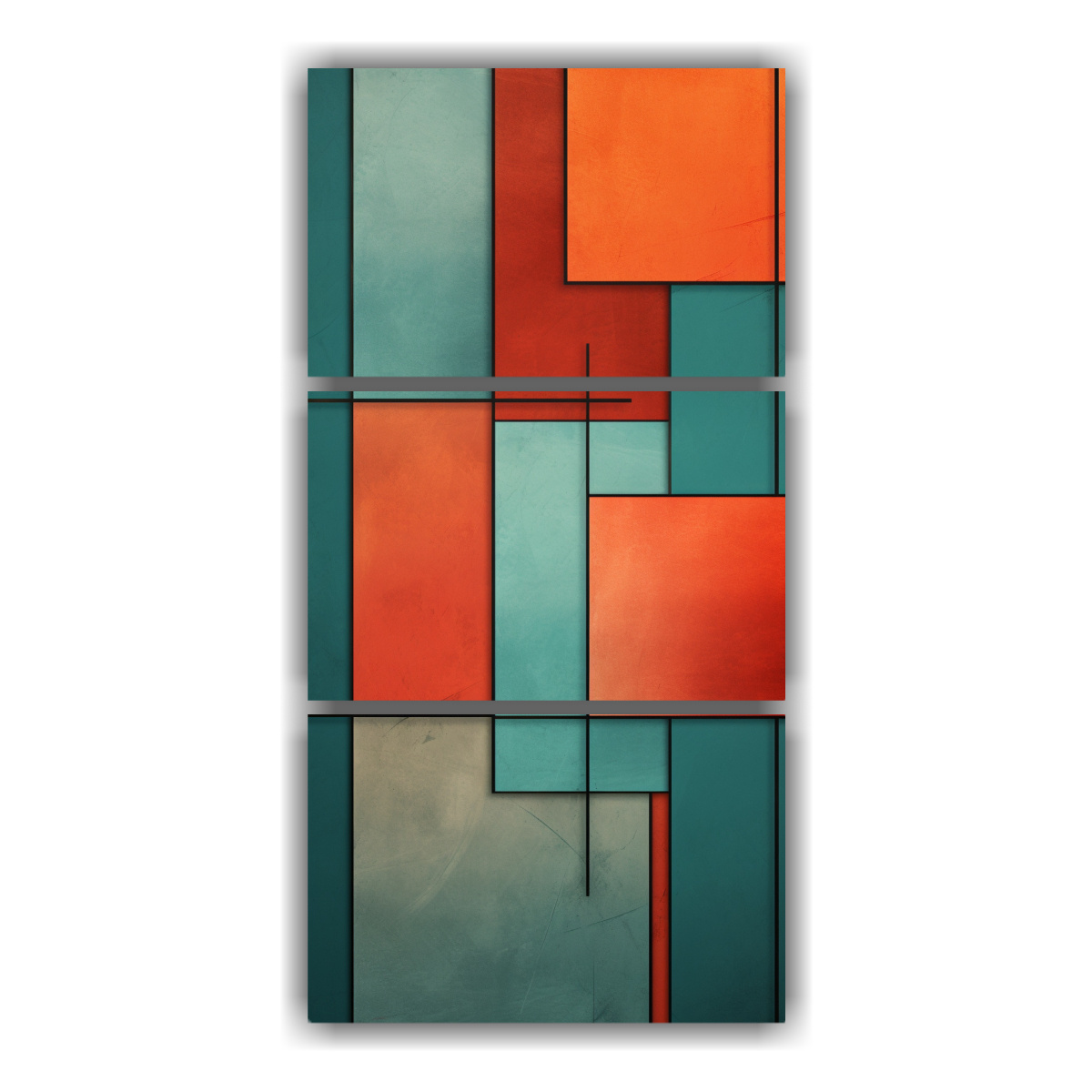 pinturas-decorativas-abstractas-en-acuarela-sim-tricas-teal-y-coral-abstract-c