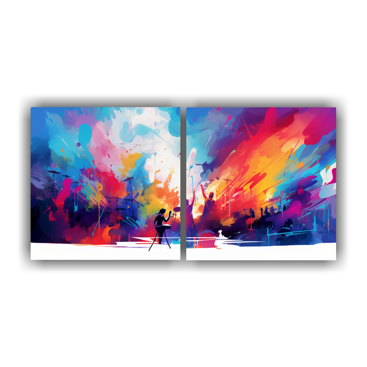 pinturas-decorativas-abstractas-reinterpretaci-n-de-un-festival-de-m-sica-en-lienzo