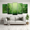 pinturas-decorativas-abstractas-verdes-bosque-en-cinco-lienzos-1-1