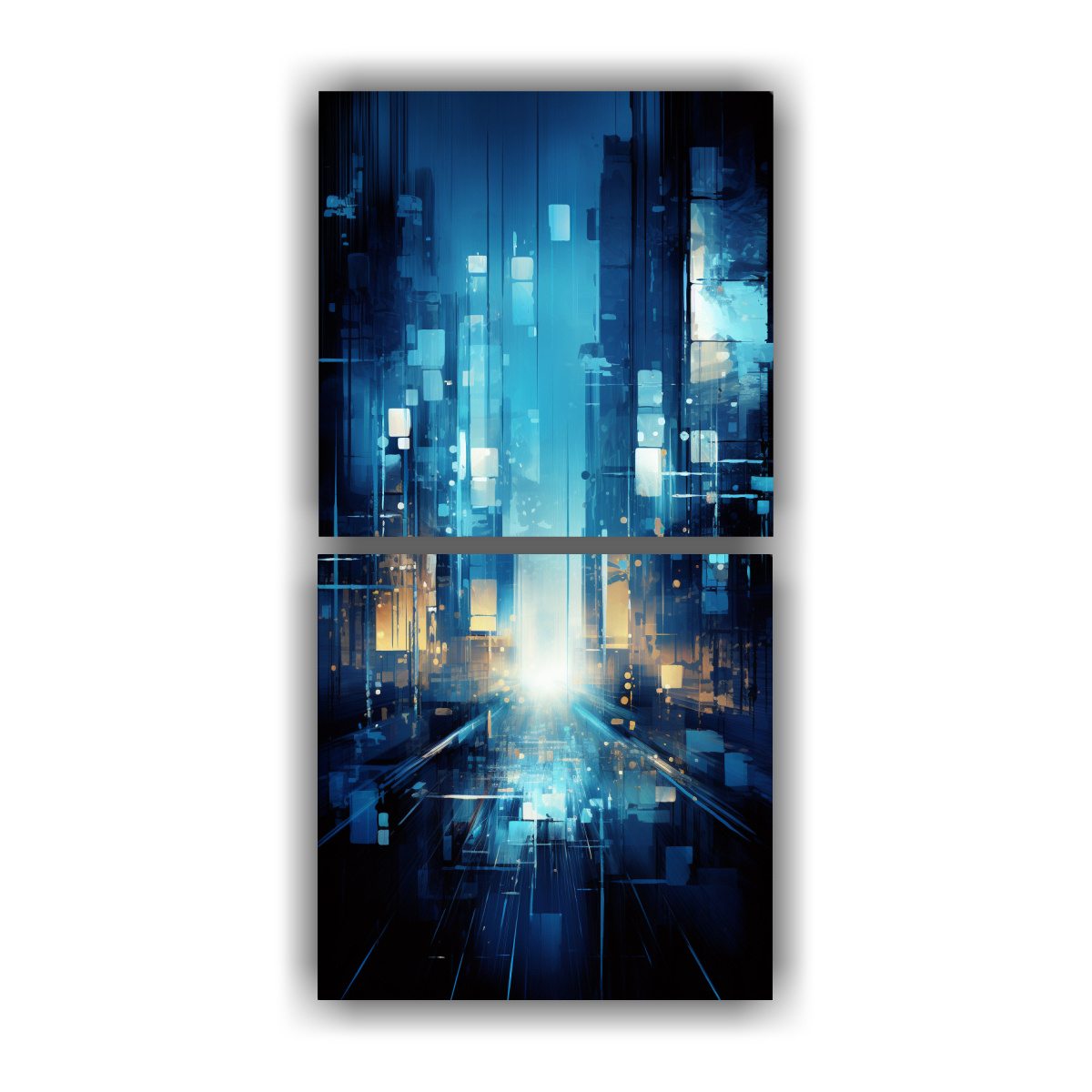 pinturas-decorativas-azul-y-gris-en-una-espectacular-ciudad-nocturna-axonom-trica-digital-