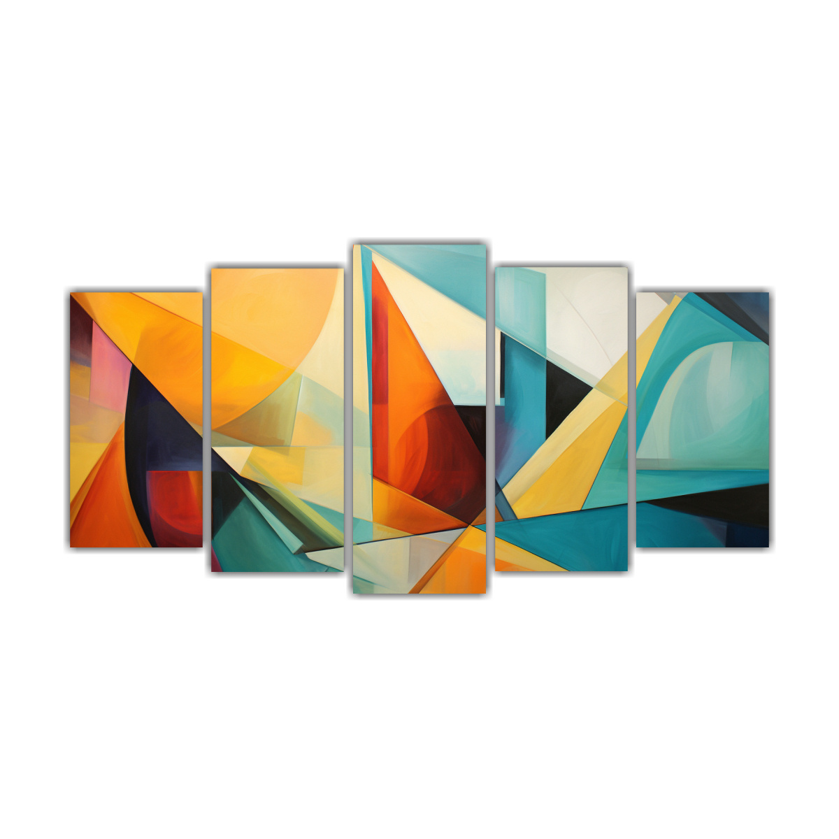 pinturas-decorativas-con-composiciones-abstractas-inspiradas-en-el-cubismo-set-de-5