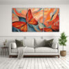 pinturas-decorativas-con-patrones-abstractos-y-creativos-estilo-alas-de-mariposa-en-tres-lienzos-de-tela-1