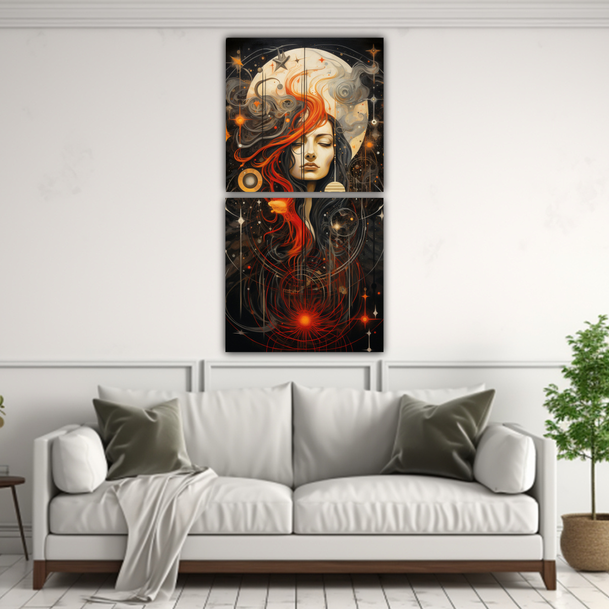 pinturas-decorativas-con-tema-de-antiguos-mitos-y-leyendas-representados-en-whispers-of-ancient-myths-and-legends-en-bastidor-set-de-2-telas-1-1