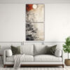 pinturas-decorativas-con-textura-de-piedra-y-pintura-tinta-india-en-bastidor-con-ambiente-de-concepto-en-dos-telas-1