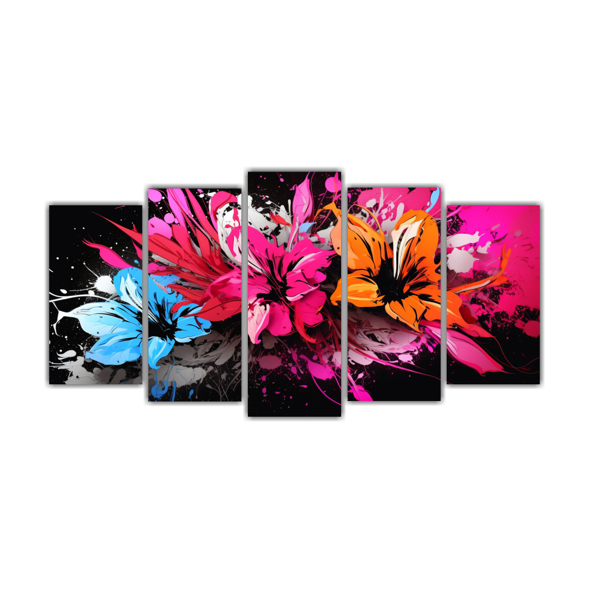 pinturas-decorativas-conceptuales-rectangulares-con-atm-sfera-neonoir-al-estilo-de-trazos-medios-