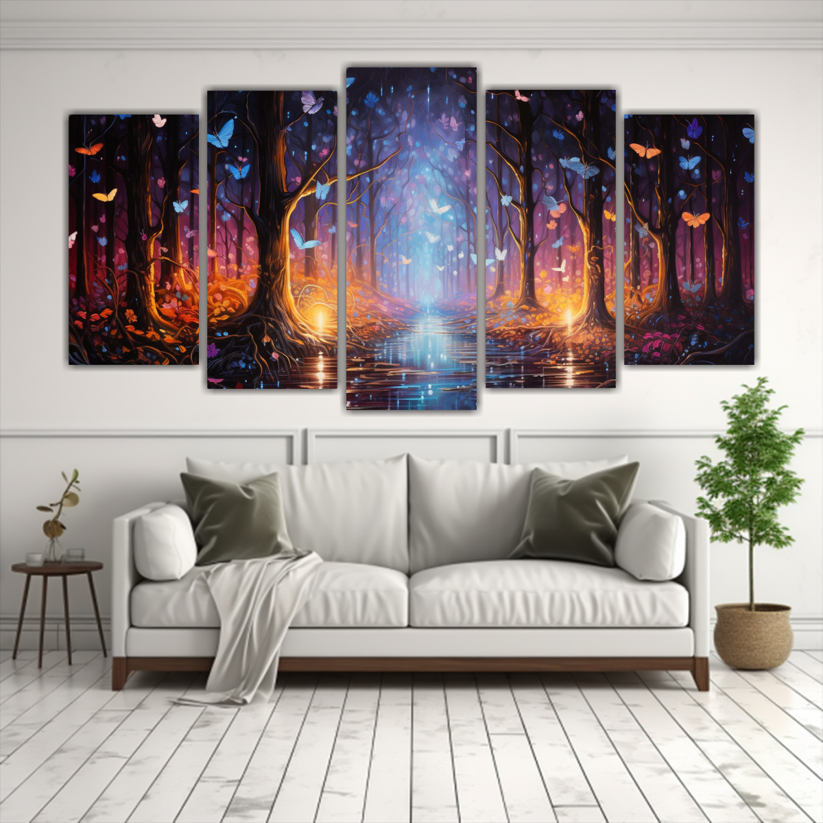 pinturas-decorativas-de-alta-calidad-baile-abstracto-din-mico-de-luci-rnagas-bajo-la-luna-1-1