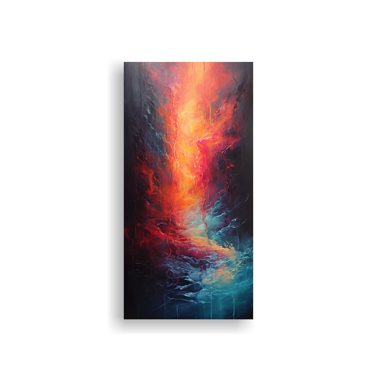 pinturas-decorativas-de-cascadas-abstractas-con-movimiento-y-expresividad