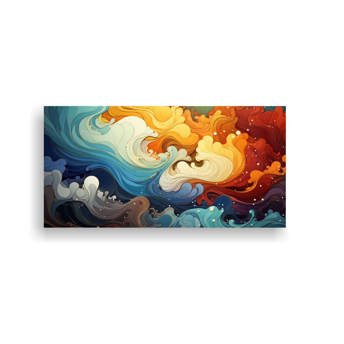 pinturas-decorativas-de-composici-n-con-explosi-n-de-patrones-de-color-y-diferentes-tonos-de-marr-n