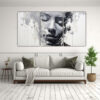 pinturas-decorativas-de-contornos-faciales-y-salpicaduras-en-plata-y-blanco-para-hermoso-living-1-1