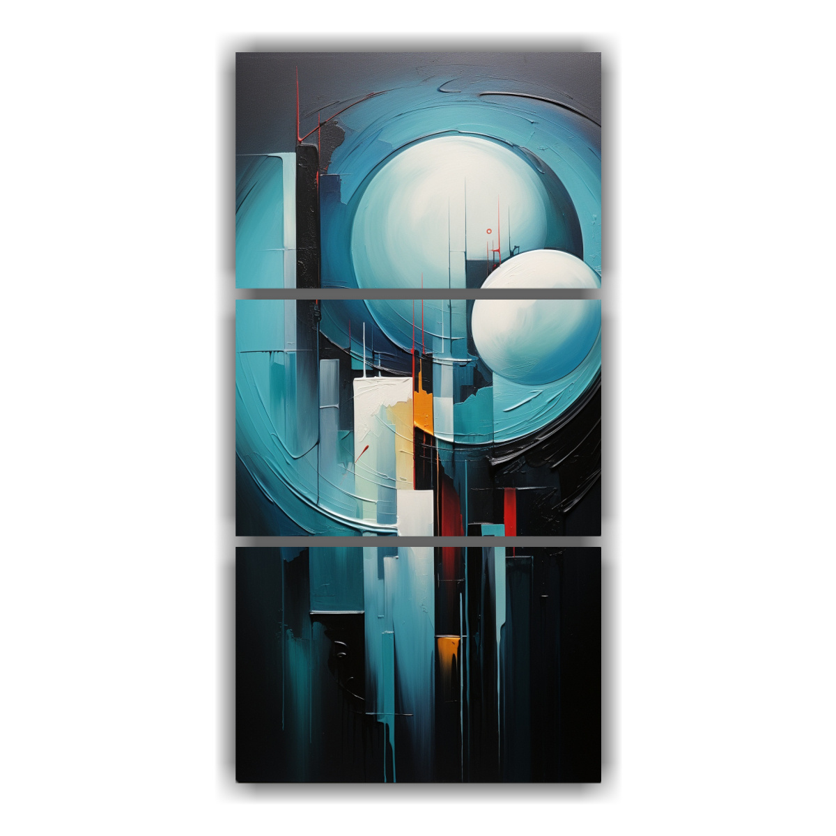 Pinturas Decorativas De Cuadro Abstracta Impactante