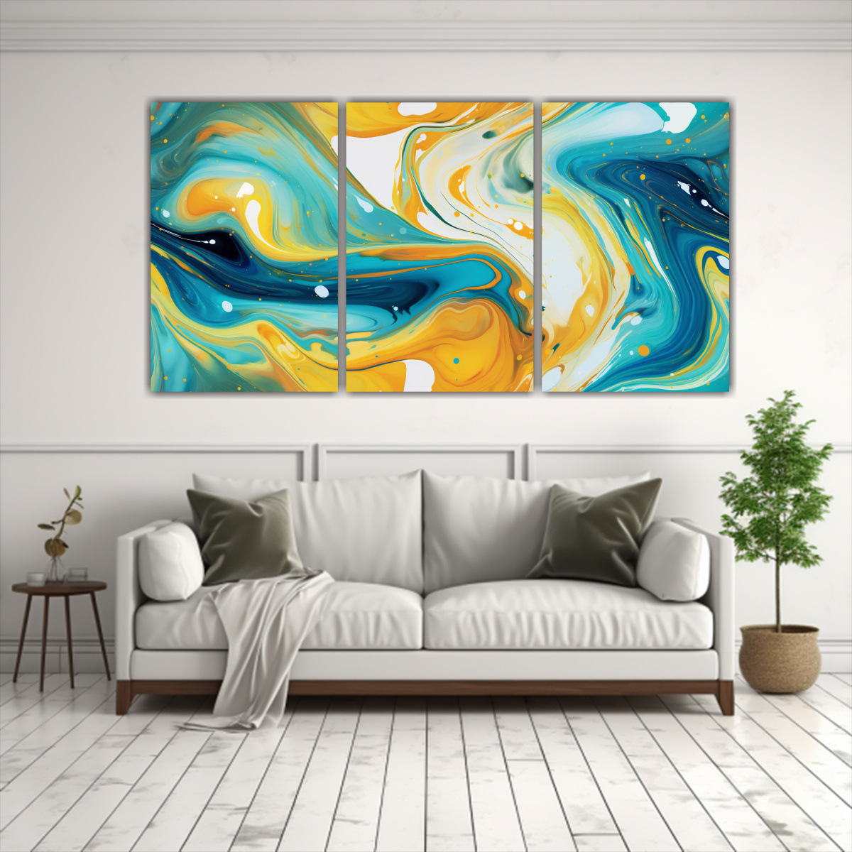 pinturas-decorativas-de-dos-cuadros-impresionantes-con-remolinos-fluidos-en-una-forma-de-elipse-llena-de-l-quidos-girando-1