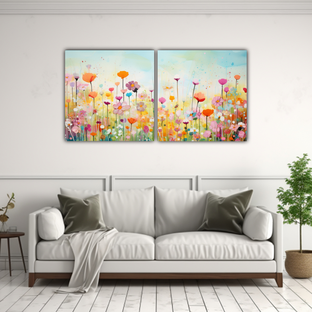 pinturas-decorativas-de-dos-lienzos-de-tela-conceptual-de-modernidad-en-prados-primaverales-exuberantes-1-1