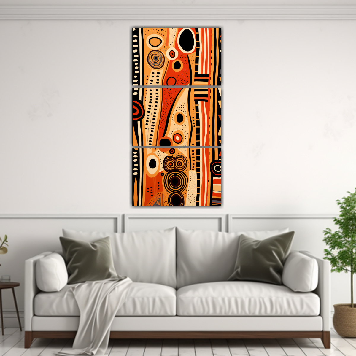 pinturas-decorativas-de-elegante-interpretaci-n-abstracta-de-patrones-tribales-africanos-en-tres-lienzos-1