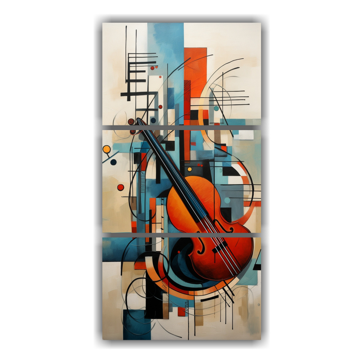 pinturas-decorativas-de-espectacular-elegancia-que-fusionan-geometr-a-abstracta-y-notas-musicales