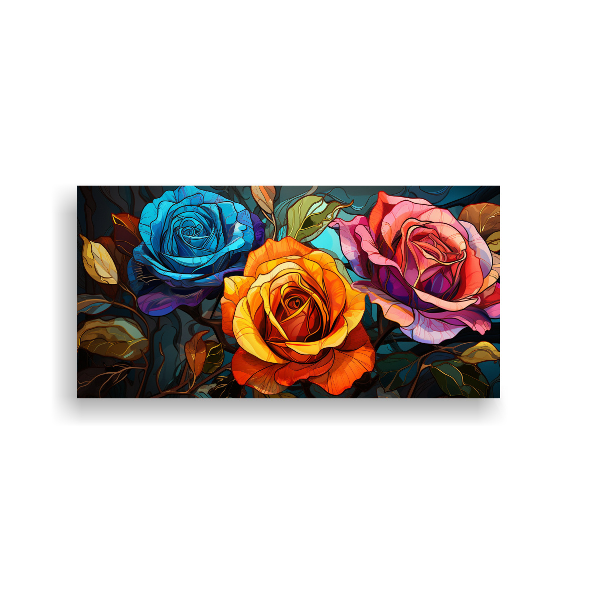 pinturas-decorativas-de-flores-pop-art-rosas-hibridas-tee-adorno