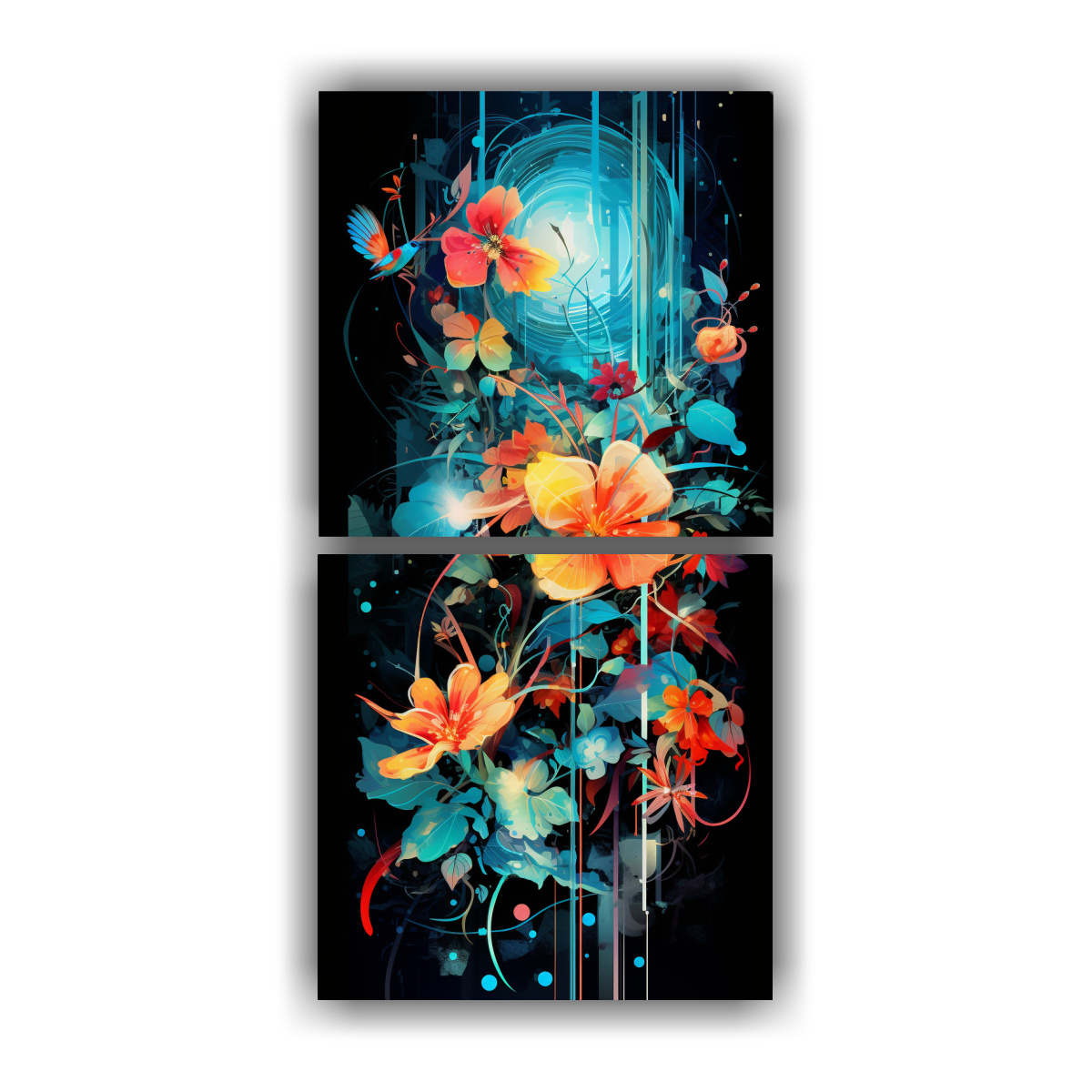 pinturas-decorativas-de-fusi-n-abstracta-de-tecnolog-a-y-naturaleza-con-vibrante-armon-a-de-colores